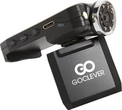 Автомобильный видеорегистратор GoClever DVR FULL HD IR - вид сбоку