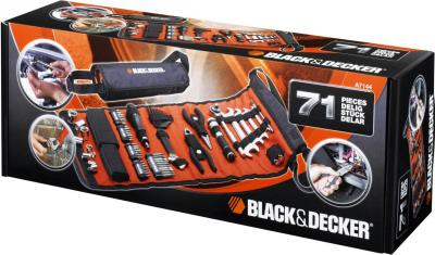 Универсальный набор инструментов Black & Decker A-7144 (71 предмет) - упаковка