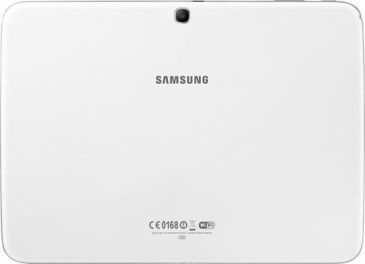 Планшет Samsung Galaxy Tab 3 10.1 16GB White (GT-P5210) - вид сзади 