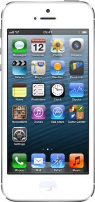 Смартфон Apple iPhone 5 16Gb (белый) - общий вид