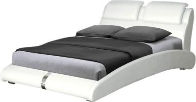 Двуспальная кровать Королевство сна K1377 160x200 (белый) - общий вид