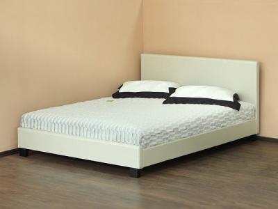 Двуспальная кровать Королевство сна Nairobi F001S 160x200 (жемчужный) - общий вид