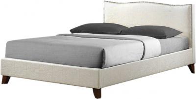 Полуторная кровать Королевство сна MUSHKA (140x195 жемчужная) - общий вид