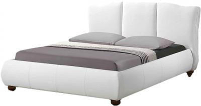 Двуспальная кровать Королевство сна LONTARO (180x200 белая) - общий вид