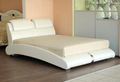 Двуспальная кровать Королевство сна BOLD (160x200 жемчужная) - в интерьере