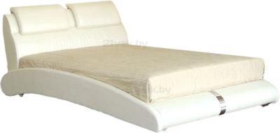 Двуспальная кровать Королевство сна BOLD (160x200 жемчужная) - общий вид