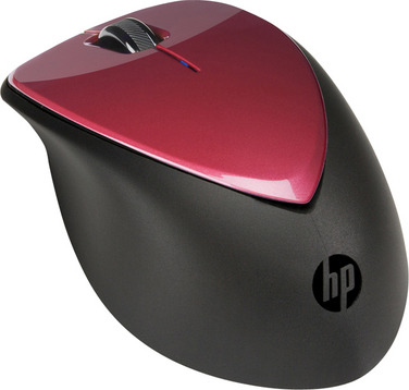 Мышь HP X4000 Wireless Mouse H1D33AA (красный) - общий вид