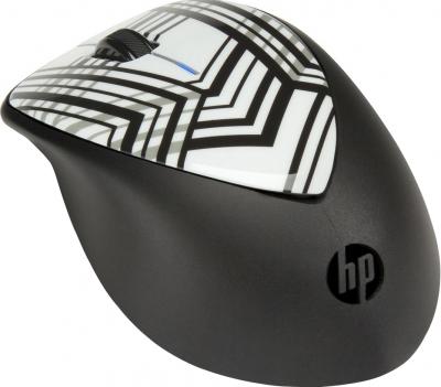 Мышь HP X4000 Wireless Mouse (H2F41AA Zebra) - общий вид