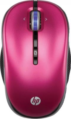 Мышь HP 2.4GHz Wireless Optical Mobile Mouse (XP357AA Luminous Rose) - общий вид