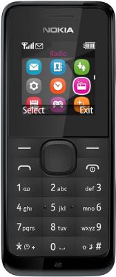 Мобильный телефон Nokia 105 (черный) -  вид спереди