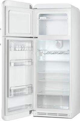 Холодильник с морозильником Smeg FAB30LB1 - с открытой дверью