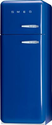 Холодильник с морозильником Smeg FAB30LBL1 - общий вид