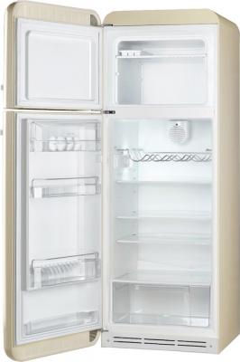 Холодильник с морозильником Smeg FAB30LP1 - с открытой дверью
