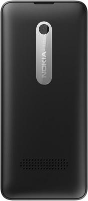 Мобильный телефон Nokia 301 Dual (Black) - вид сзади