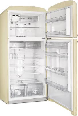 Холодильник с морозильником Smeg FAB50PO - с открытой дверью