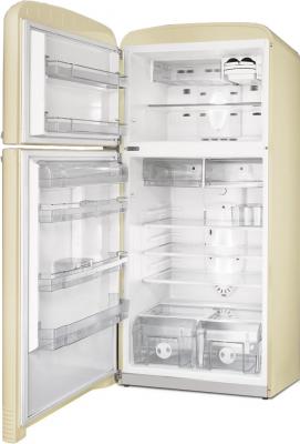 Холодильник с морозильником Smeg FAB50POS - с открытой дверью