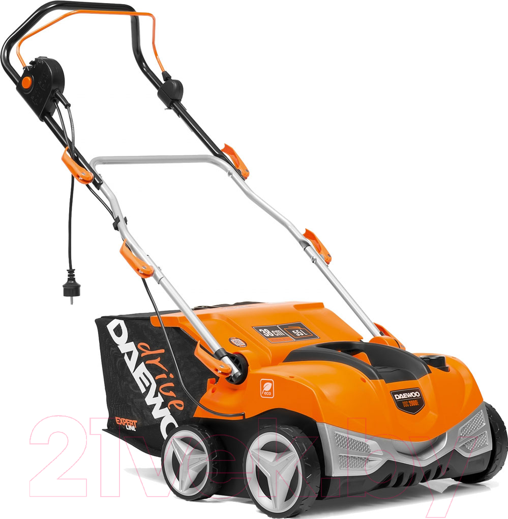 Аэратор-скарификатор для газона электрический Daewoo Power DSC 2000E — фото 9