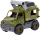 Автомобиль игрушечный Полесье Фургон военный КонсТрак / 49247 (в сеточке) - 