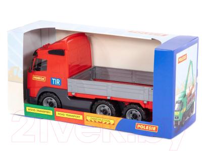 Автомобиль игрушечный Полесье Volvo бортовой / 9746 (в коробке)
