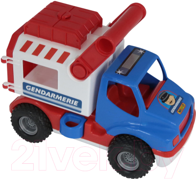 Автомобиль игрушечный Полесье КонсТрак-жандармерия / 46536 (в коробке)