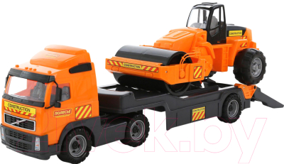 

Набор игрушечной техники Полесье, Volvo с дорожным катком / 9630
