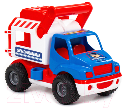 Автомобиль игрушечный Полесье КонсТрак-жандармерия / 46543 (в сеточке)