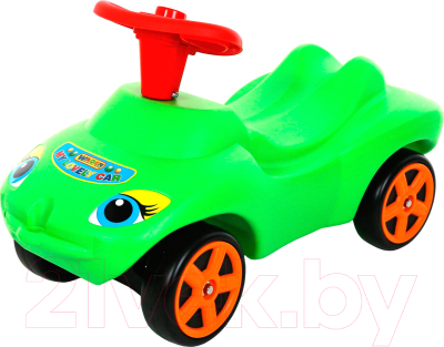 Каталка детская Полесье Мой любимый автомобиль / 44617 (зеленый)