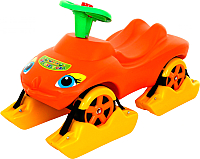 Каталка детская Полесье Мой любимый автомобиль / 44631 (оранжевый) - 