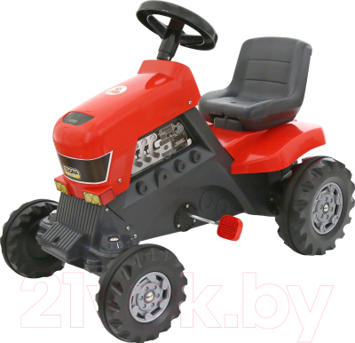 Каталка детская Полесье Turbo Трактор с педалями / 52674