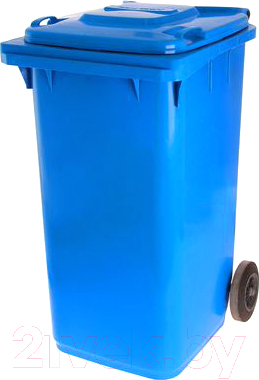 Контейнер для мусора Титан Мета 120л (синий)