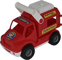 Автомобиль игрушечный Полесье Пожарная команда КонсТрак / 0506 (в сеточке) - 