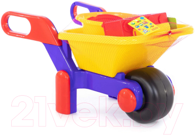 Тележка с игрушками для песочницы Полесье №447 / 40077