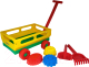 Тележка с игрушками для песочницы Полесье №481 / 45690 - 