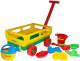 Тележка с игрушками для песочницы Полесье №488 / 45768 - 