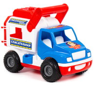 Автомобиль игрушечный Полесье Спасательная команда КонсТрак / 0537 (в сеточке) - 