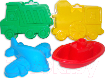 Набор игрушек для песочницы Полесье №258 / 35066 - Цвет зависит от партии поставки