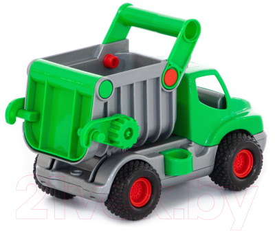 Самосвал игрушечный Полесье КонсТрак / 44822 (зеленый, в коробке)