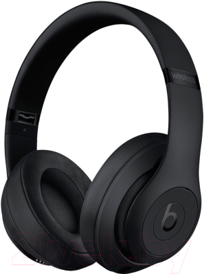 Беспроводные наушники Beats Studio3 Wireless Over-Ear Headphones / MQ562ZM/A (черный)