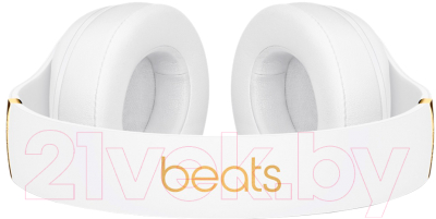 Беспроводные наушники Beats Studio3 Wireless Over-Ear Headphones / MQ572ZM/A (белый)