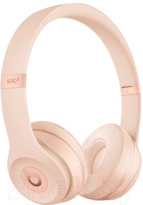 Беспроводные наушники Beats Solo3 Wireless On-Ear Headphones / MR3Y2ZM/A (матовое золото)