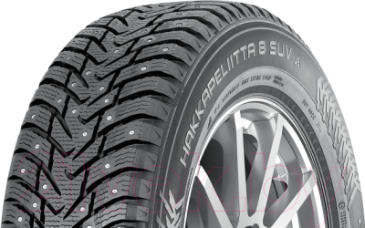 Зимняя шина Nokian Tyres Hakkapeliitta 8 SUV 235/55R17 103T (шипы)