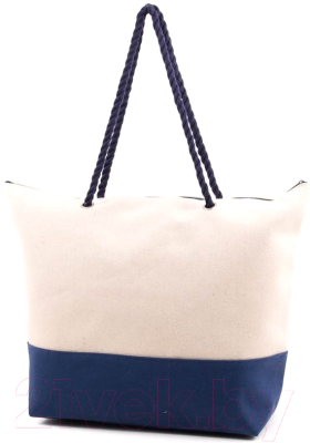 Пляжная сумка No Brand ZX-9970 (серый/синий)