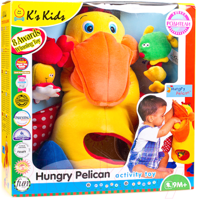 Подвеска на кроватку K's Kids Голодный пеликан / KA10208