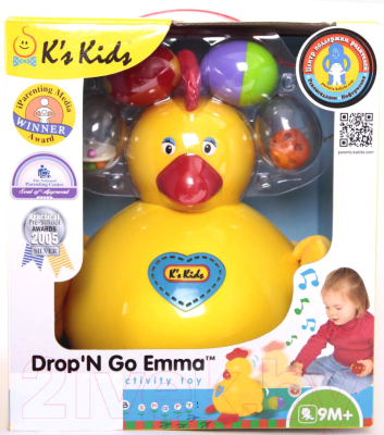 Развивающая игрушка K's Kids Курица-несушка / KA10304