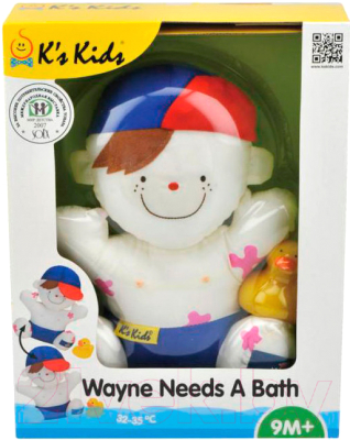 Набор игрушек для ванной K's Kids Мальчик Wayne / KA10418