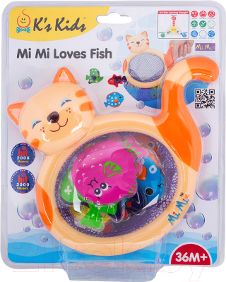 Игра для ванной K's Kids Кошка-сачок Мими / KA10421