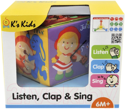 Развивающая игрушка K's Kids Музыкальный кубик / KA10664