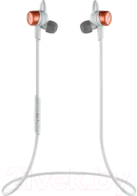 Беспроводные наушники Plantronics Backbeat Go 3 Charge / 204353-05 (серый/оранжевый)