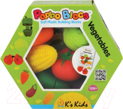 Развивающая игра K's Kids Овощи / KA10727