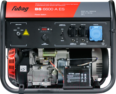 Бензиновый генератор Fubag BS 6600 A ES (838204)